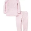 Simple Stripes Pink Toddler Pajama Set