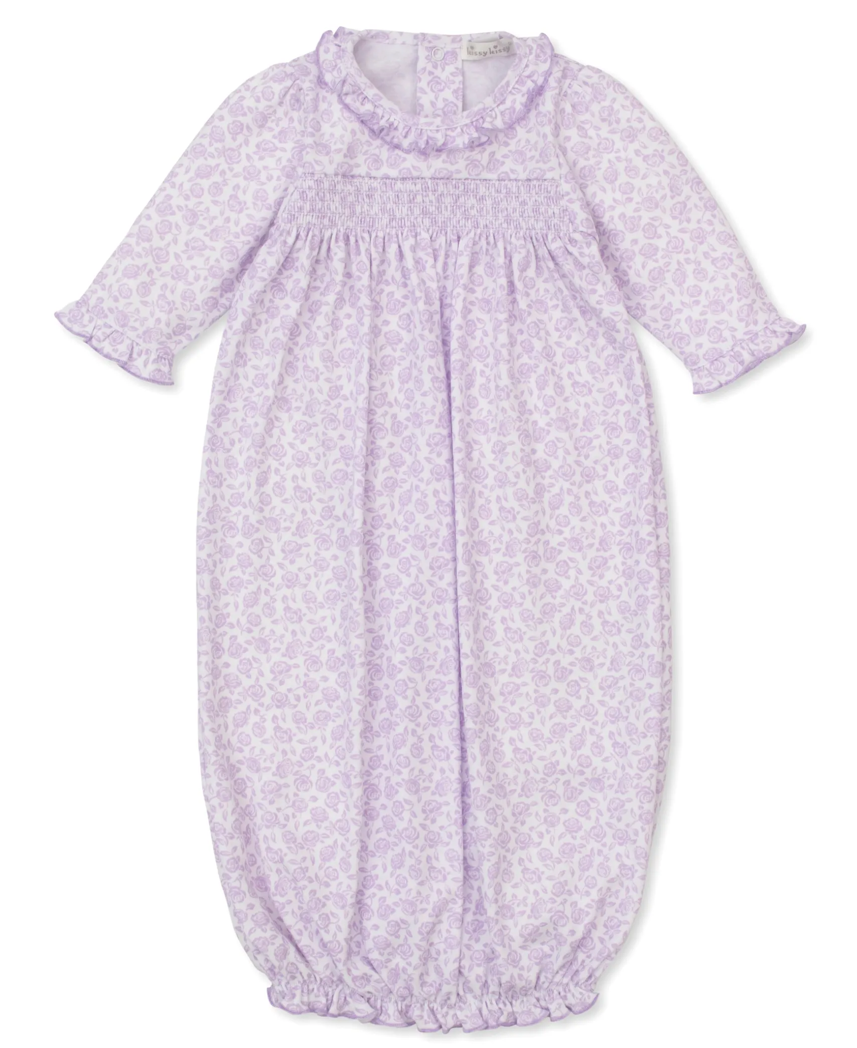 Summer Gardens Lilac Smocked Sack