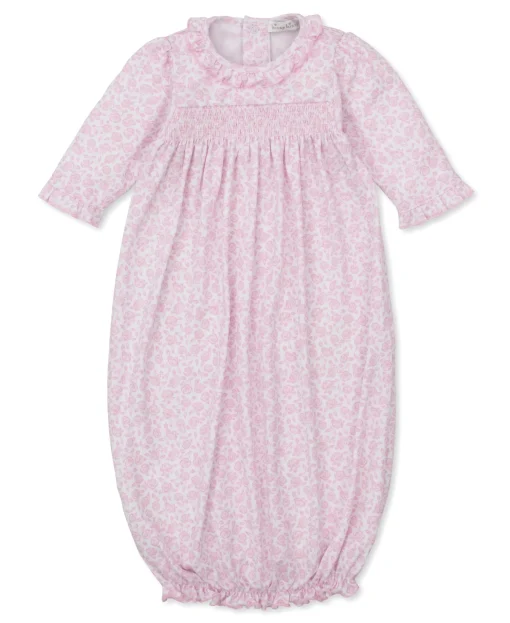 Summer Gardens Pink Smocked Sack