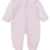 Summer Gardens Pink Zip Footie
