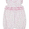 Tulip Blossoms Short White Playsuit