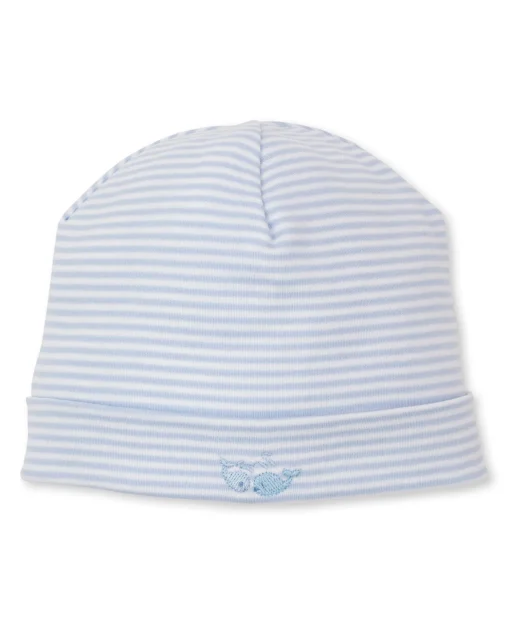 Whale Wonder Blue Stripe Hat
