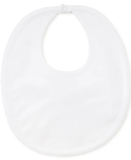 White Kissy Basics Bib