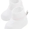 White/Pink Kissy Basics Booties