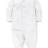 White/Pink Kissy Basics Footie NEW